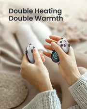 Winter Essential 2 in 1 Hand Warmer, Double-Sided Heating Can Be Put in the Pocket Portable Hand Warmer for Winter Outings