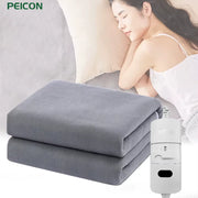 Electric Heating Blanket with Automatic Thermostat - Double Body Warmer Mattress Pad, EU Plug 220V