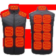21 Heated Vest Zones Electric Heated Jackets Men Women Sportswear Heated Coat Graphene Heat Coat USB Heating Jacket for Camping