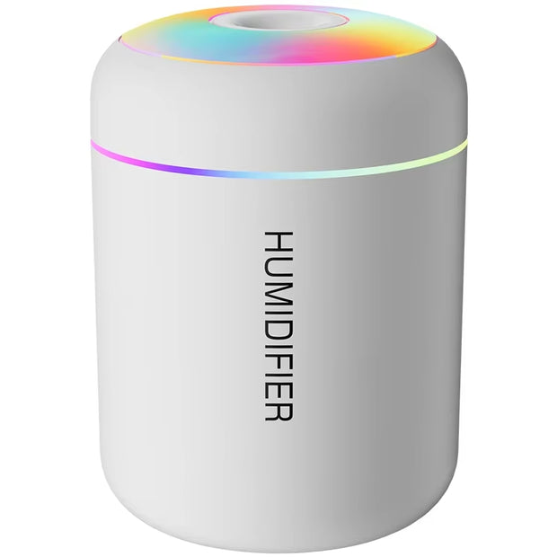 Mini Air Humidifier USB Electric 180ML Aroma Diffuser Essential Oil Purifier Aromatherapy Mist Maker Lights for Car Home Bedroom