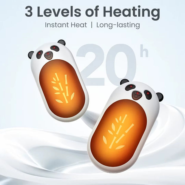 Winter Essential 2 in 1 Hand Warmer, Double-Sided Heating Can Be Put in the Pocket Portable Hand Warmer for Winter Outings