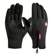 Winter Warm Cycling Gloves Bicycle Warm Touchscreen Full Finger Glove Waterproof Outdoor Bike Skiing Fishing Motorcycle Riding