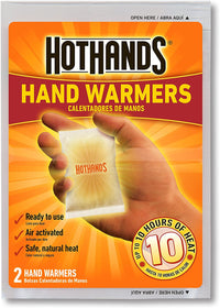 Hand Warmers - Long Lasting Safe Natural Odorless Air Activated Warmers - up to 10 Hours of Heat - 40 Pair