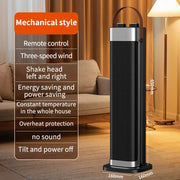 Smart Electric Patio Heater with PTC Ceramic Technology, Humidifier Function, and Simulated Flame for Indoor and Outdoor Use