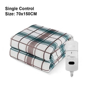 220V Electric Heating Blanket with Automatic Thermostat - Thick Thermal Mattress Warmer for Comfortable Room Use